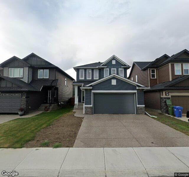 Street view of 334 Evansglen Drive NW, Calgary