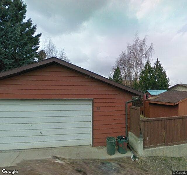 Street view of 32 Bermuda Road NW, Calgary