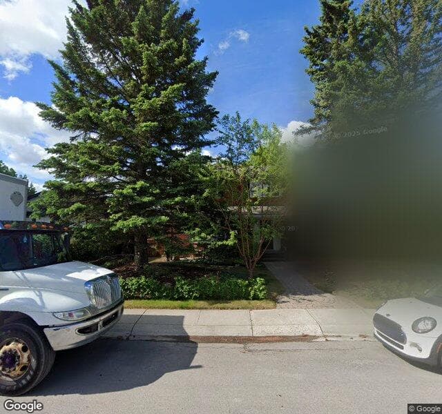 Street view of 8411 58 Avenue NW, Calgary