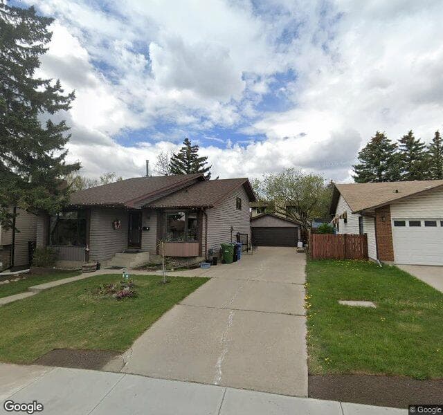 Street view of 27 Edgehill Drive NW, Calgary