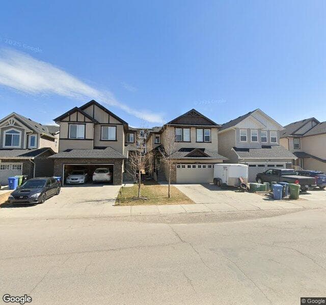 Street view of 52 Skyview Shores Manor NE, Calgary