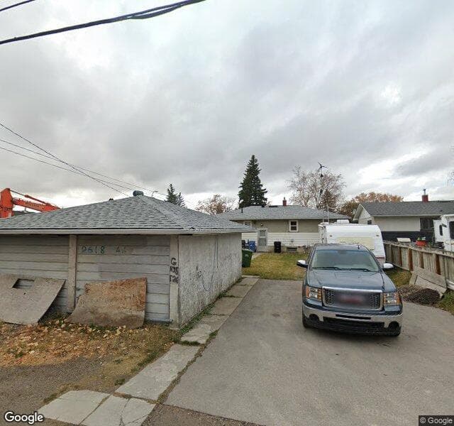 Street view of 2618 44 Street SE, Calgary
