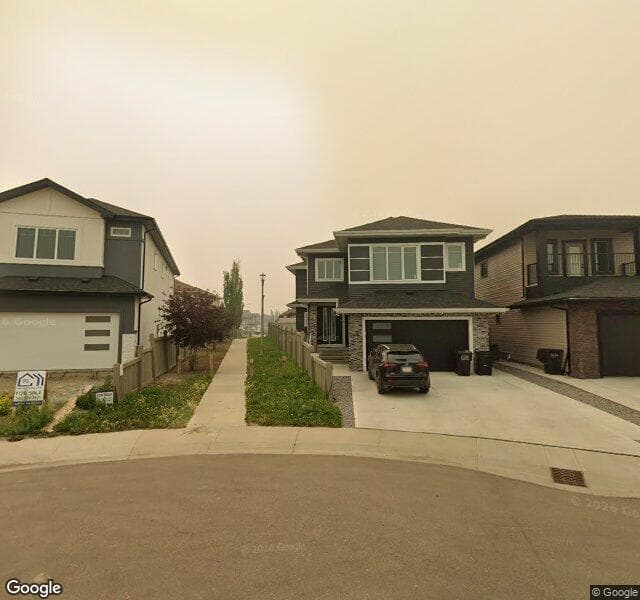 Street view of 1403 150 Avenue NW, Edmonton