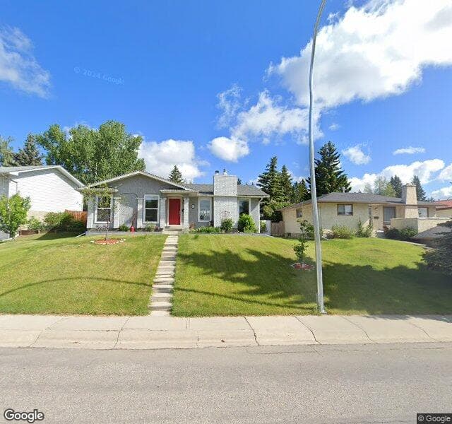 Street view of 331 Silver Valley Rise NW, Calgary