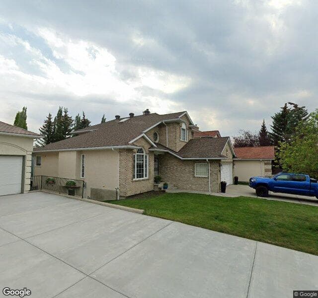 Street view of 107 Schiller Place NW, Calgary