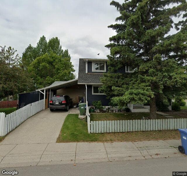 Street view of 641 Pineland Road NE, Calgary
