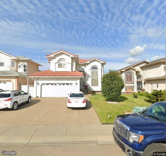 Street view of 7318 162 Avenue NW, Edmonton