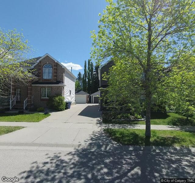 Street view of 9923 Scurfield Drive NW, Calgary