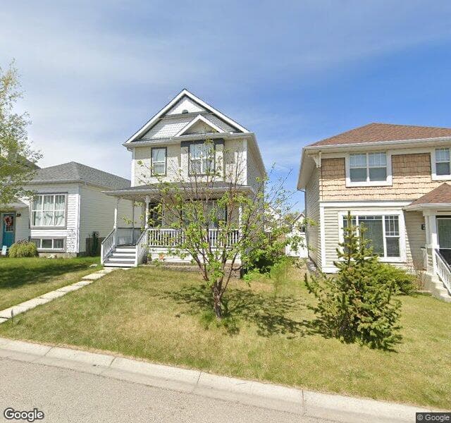 Street view of 26 Tuscany Valley Heights NW, Calgary