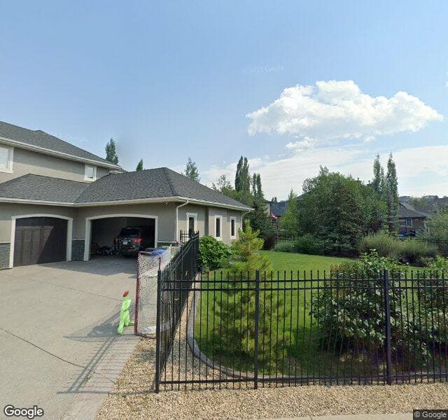 Street view of 3476 Springbank Drive SW, Calgary