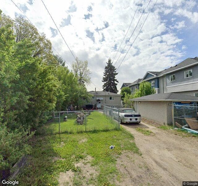 Street view of 13118 Fort Road NW, Edmonton