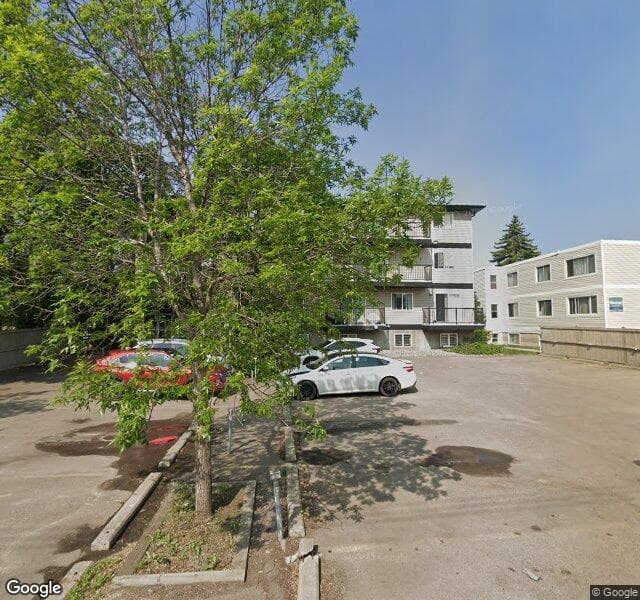 Street view of 203-11827 105 Street, Edmonton