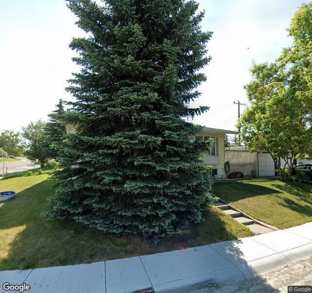 Street view of 836 Millar Road NE, Calgary