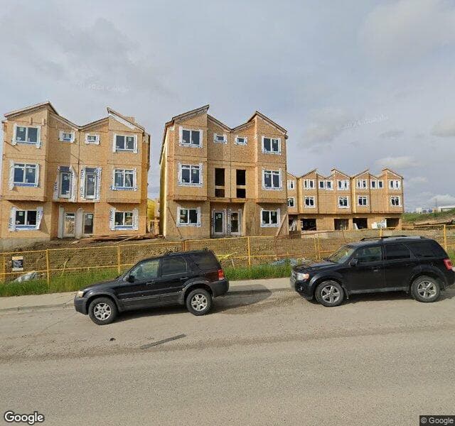 Street view of 100-3527 Sage Hill Drive NW, Calgary