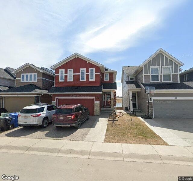 Street view of 37 Redstone Drive NE, Calgary