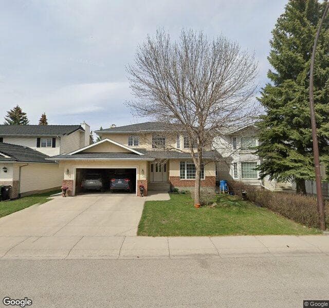 Street view of 72 Hawkstone Close NW, Calgary