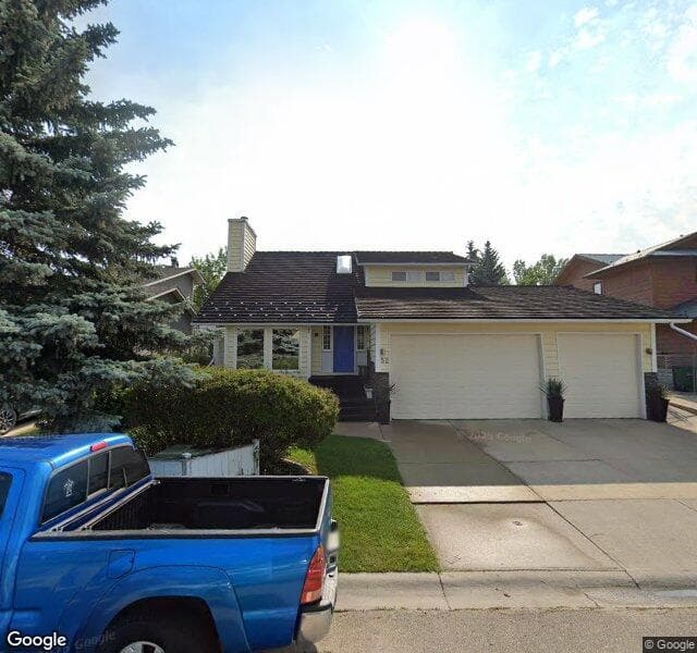 Street view of 52 Wood Crescent SW, Calgary