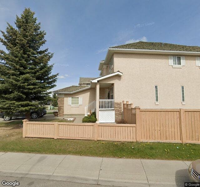 Street view of 725 Coral Springs Boulevard NE, Calgary