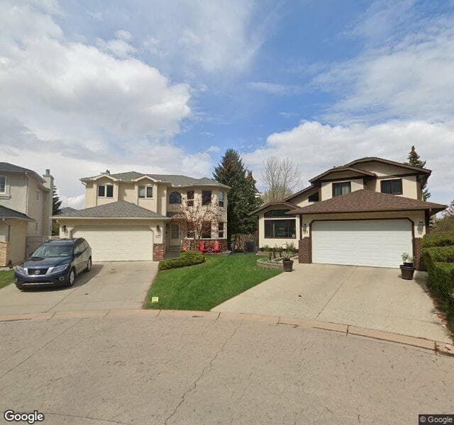Street view of 127 Hawktree Bay NW, Calgary