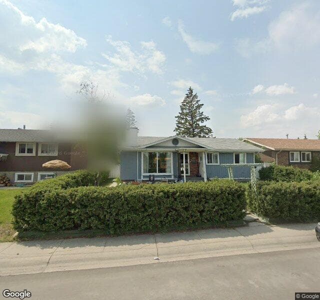 Street view of 5307 Rundleview Road NE, Calgary
