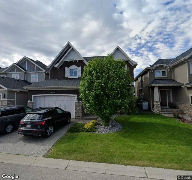 Street view of 151 W Grove Rise SW, Calgary