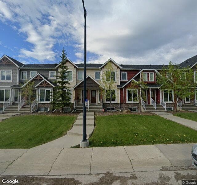 Street view of 125 Aspen Hills Drive SW, Calgary