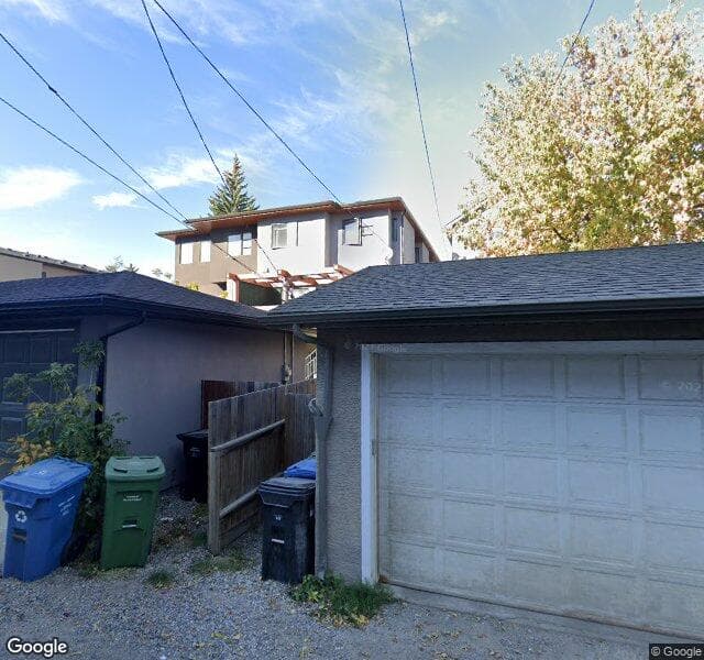 Street view of 2029 32 Avenue SW, Calgary