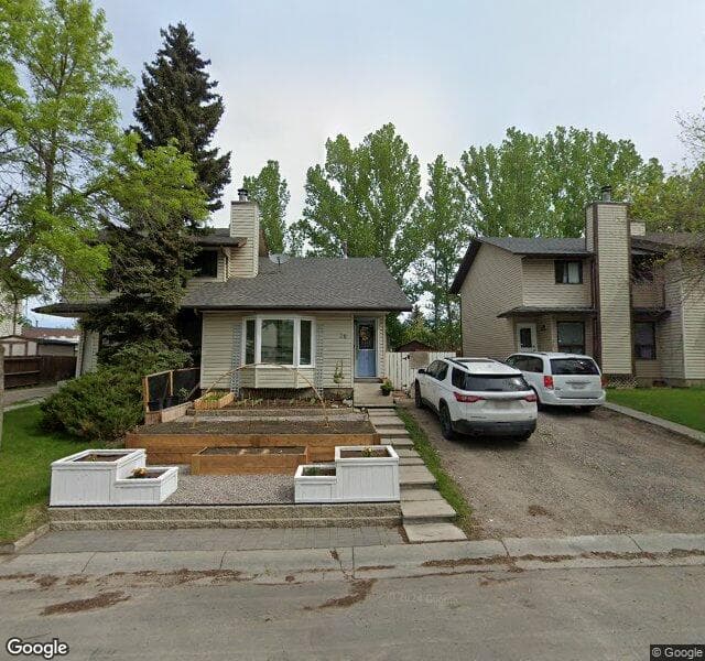 Street view of 20 Falchurch Road NE, Calgary
