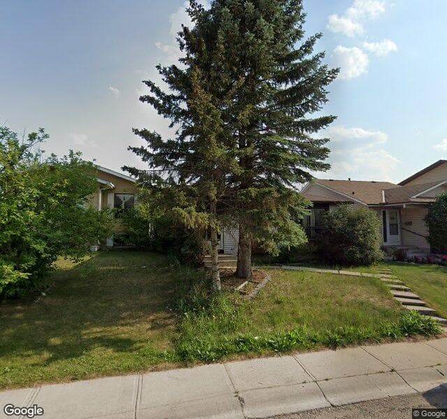 Street view of 59 Whitworth Way NE, Calgary