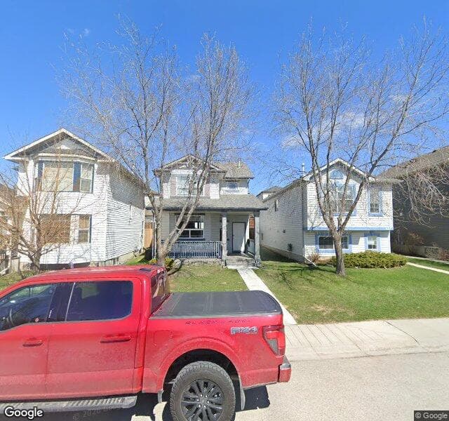 Street view of 423 Coventry Road NE, Calgary