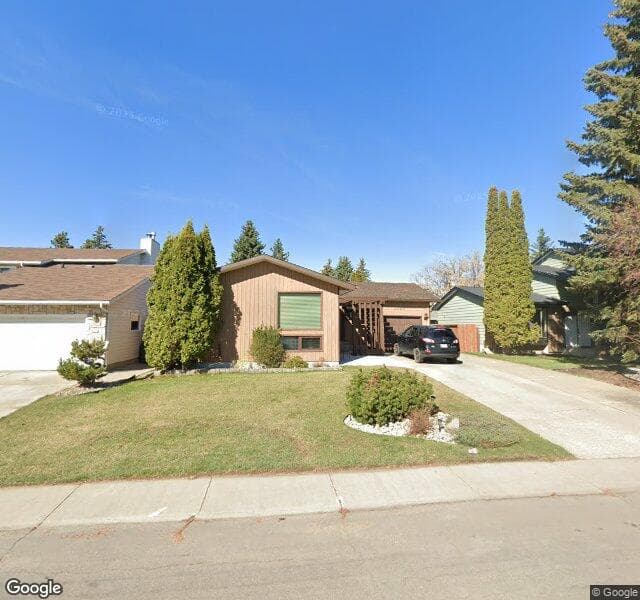 Street view of 7712 182 Street NW, Edmonton
