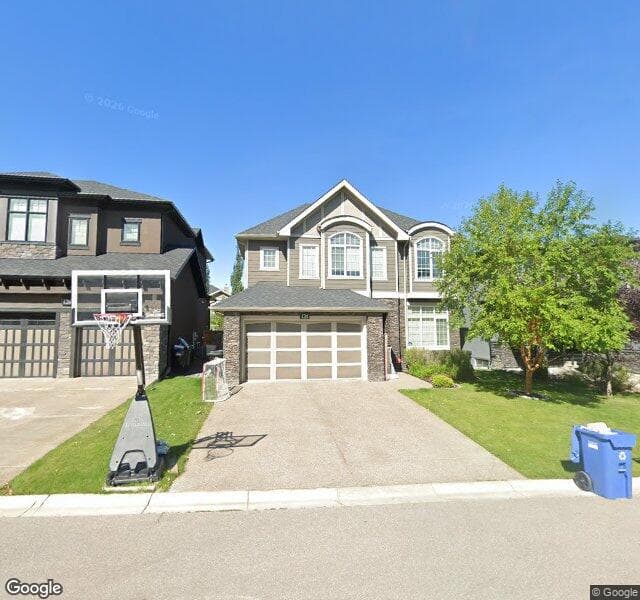 Street view of 124 Aspen Dale Way SW, Calgary