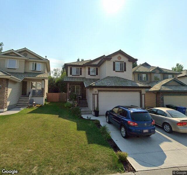 Street view of 14 Springbank Rise SW, Calgary