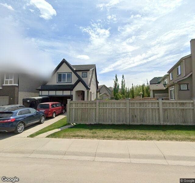 Street view of 320 Mahogany Boulevard SE, Calgary