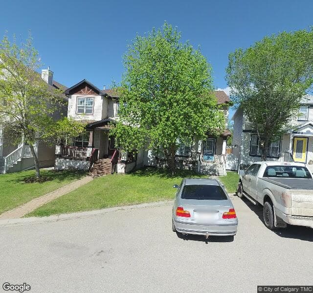Street view of 59 Tuscany Springs Place NW, Calgary