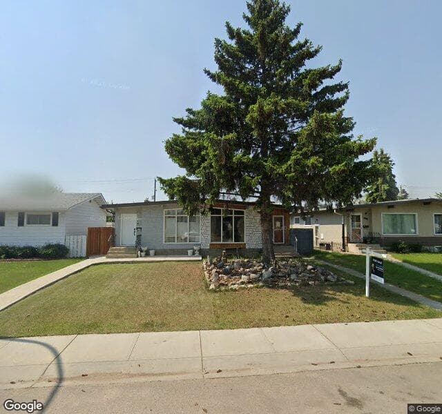 Street view of 13220 102 Street NW, Edmonton