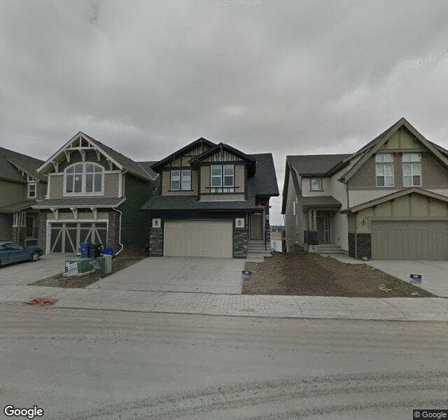 Street view of 36 Masters Court SE, Calgary