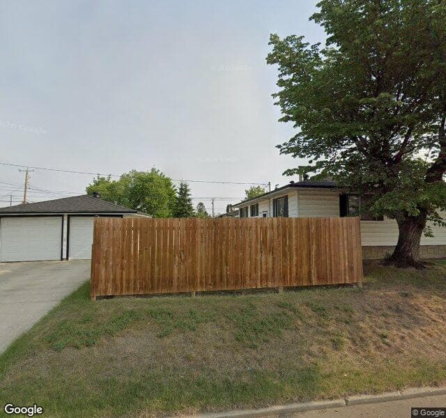 Street view of 12704 80 Street NW, Edmonton