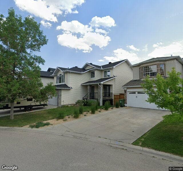 Street view of 417 Douglas Glen Close SE, Calgary