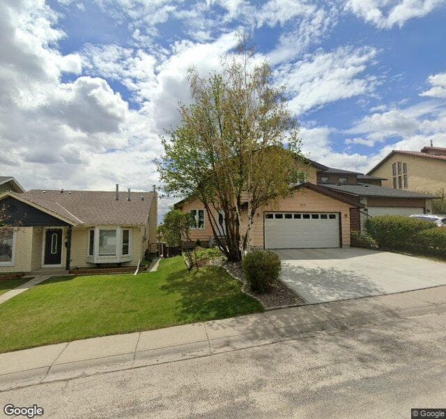 Street view of 252 Edgeland Road NW, Calgary