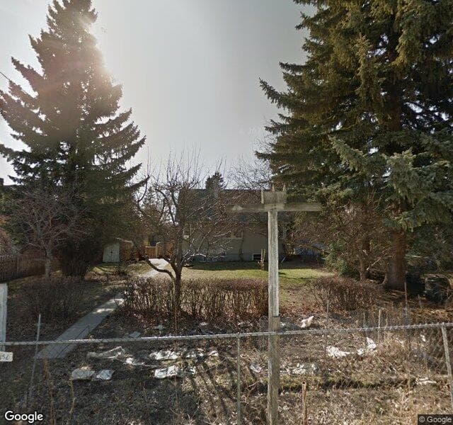 Street view of 1320 15 Street NW, Calgary