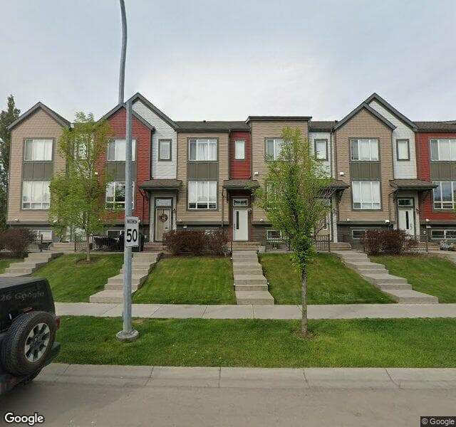 Street view of 656 Copperpond Boulevard SE, Calgary