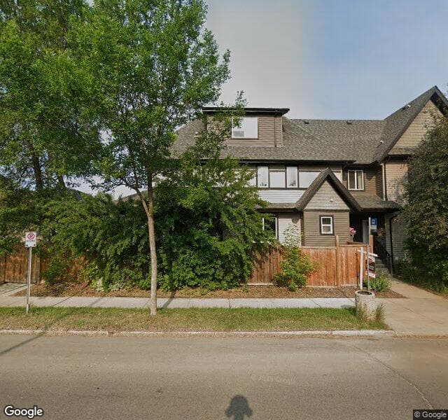 Street view of 1-7210 96 Street NW, Edmonton