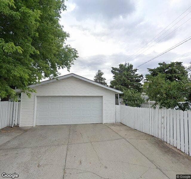 Street view of 12820 134 Street NW, Edmonton