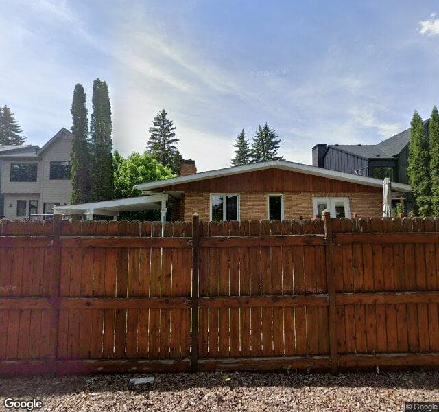 Street view of 8815 140 Street NW, Edmonton