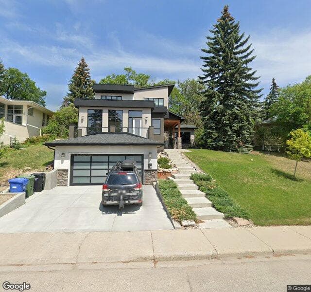 Street view of 2308 Juniper Road NW, Calgary
