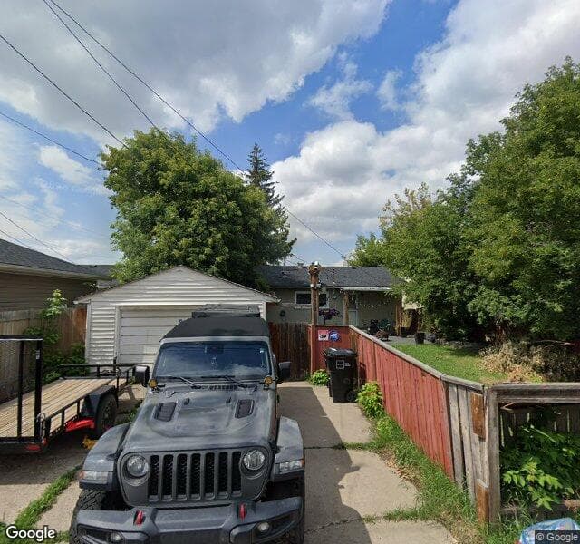 Street view of 13423 113A Street NW, Edmonton
