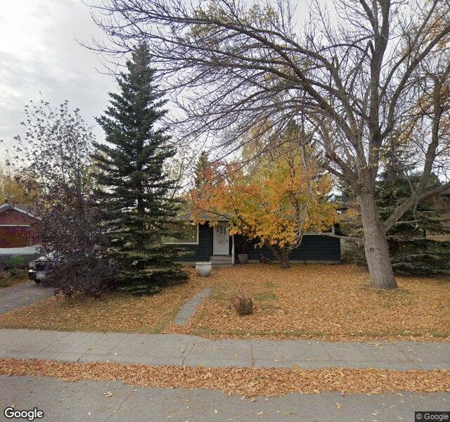 Street view of 95 Haverhill Road SW, Calgary