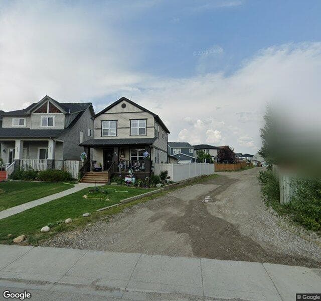 Street view of 24 Copperpond Grove SE, Calgary