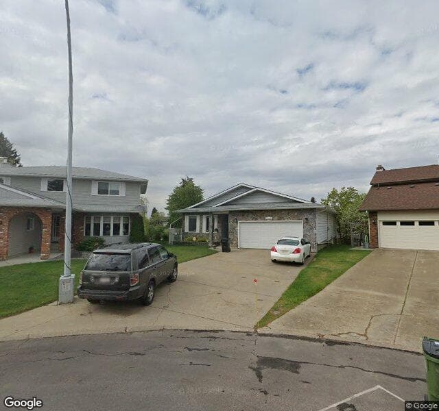 Street view of 16920 93 Street NW, Edmonton